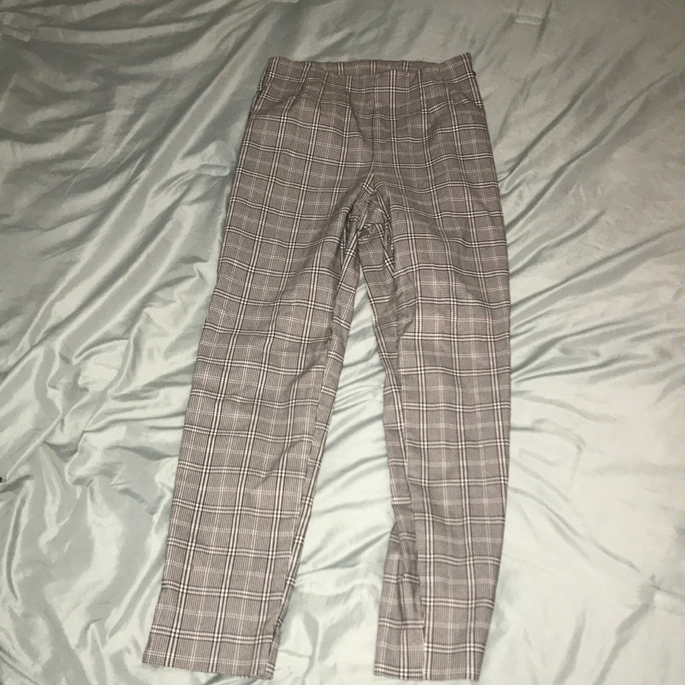 Plaid pants